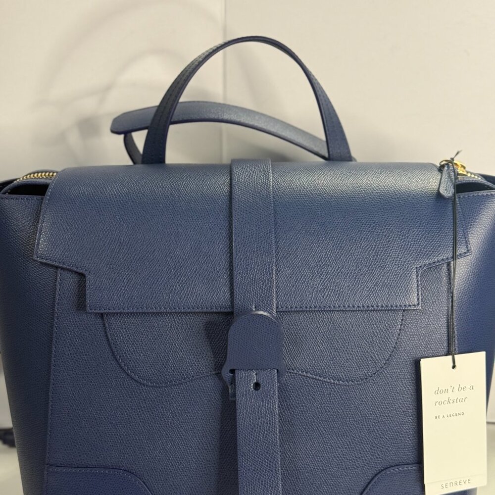 Brand New w/ tags Senreve Maestra Bag in Mimosa (blue) color